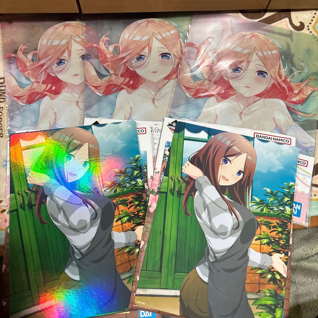 五等分の花嫁　一番くじ　三玖　フィギュア　アクリルスタンド