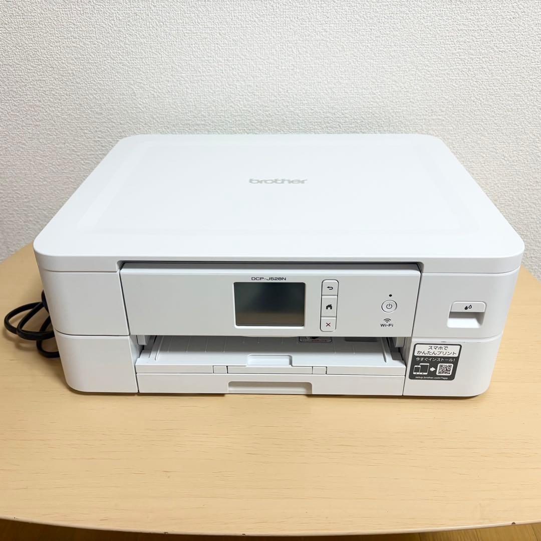 ブラザー工業株式会社 インクジェットプリンターDCP-J528N 印刷枚数482 ブラザー工業 ブラザー DCP-J528N インクジェットプリンター