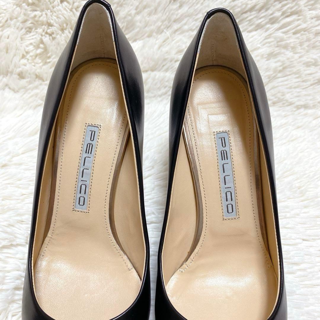 美品✨ペリーコ PELLICO ANIMA スムース　パンプス　6.5cm