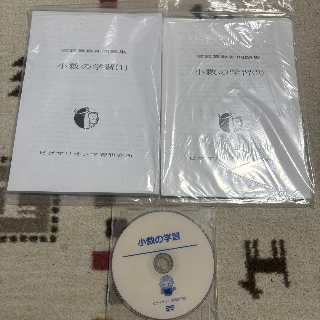 はくせいさん専用ピグマリオン 、割り算、小数、分数セット