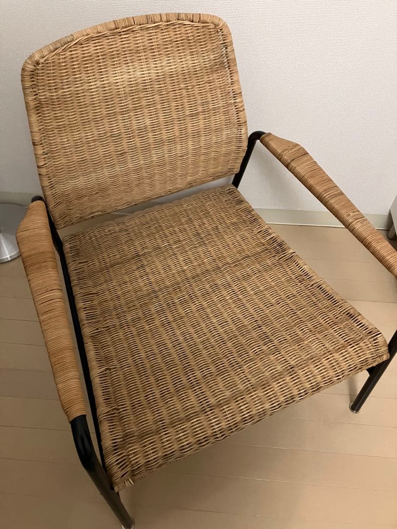 引取限定】IKEA ウルリクスベリ ラタン アームチェア 北欧 - メルカリ
