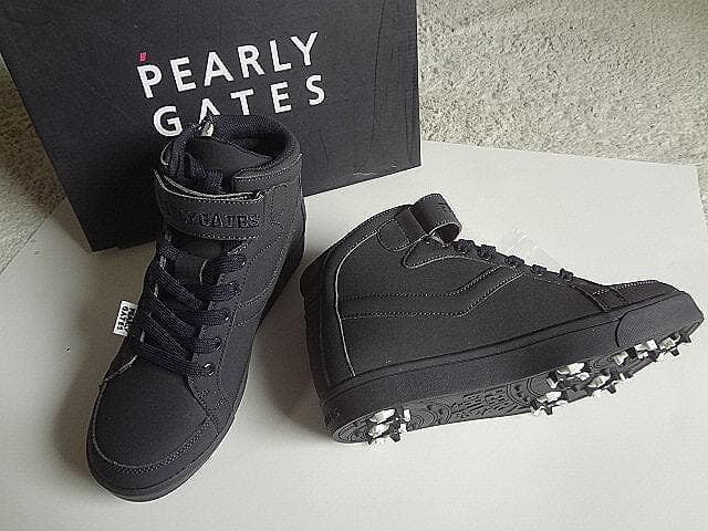 パーリーゲイツ(23.5CM)ハイカットお洒落レディースゴルフシューズ