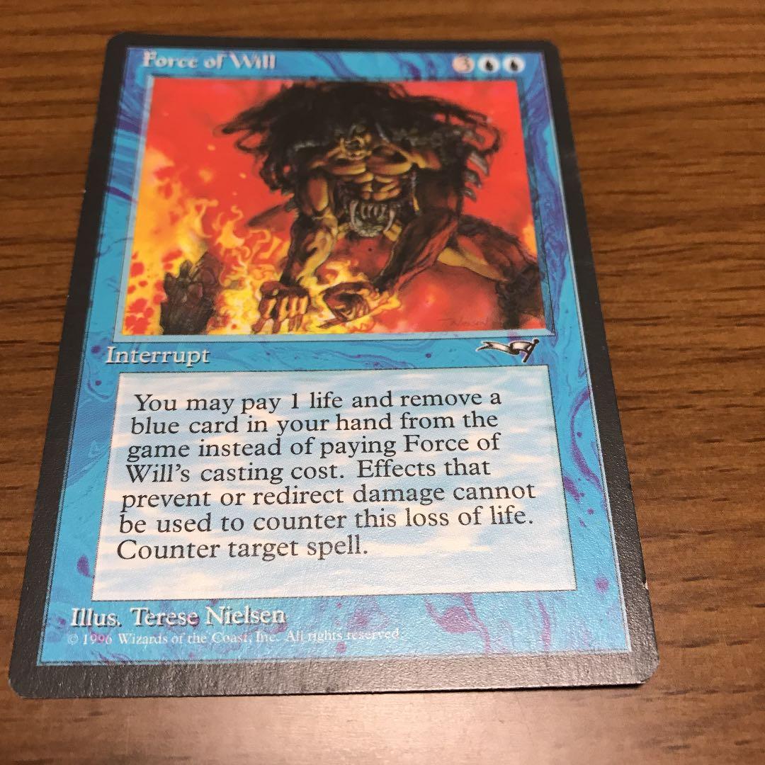 MTG Forceofwill 英語版 FOIL)(旧枠仕様)意志の力/Force of Will《英語》【DMR】