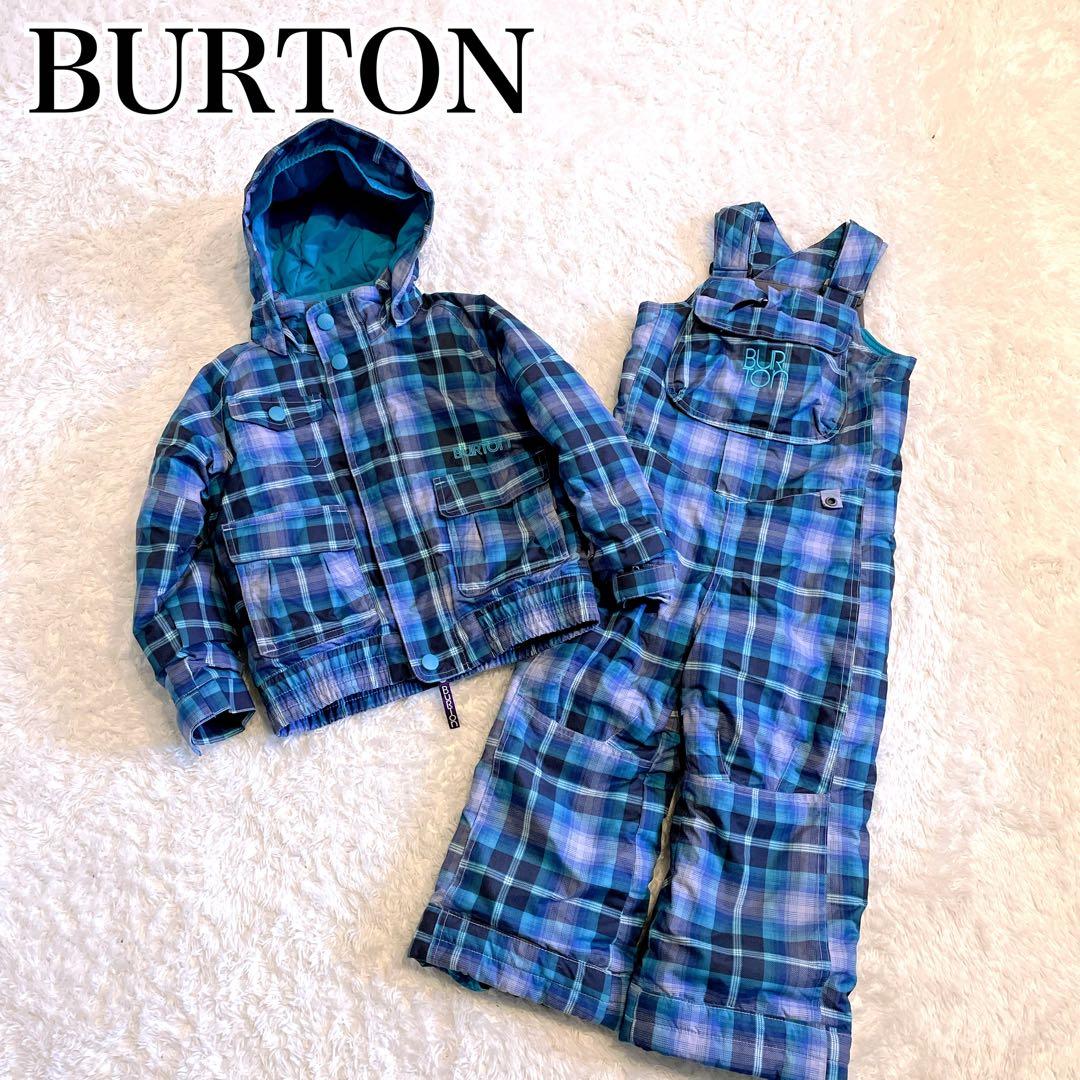 BURTON極美品✨スキーウェア　上下セット　バートン　4T キッズスノーウェア BURTON極美品✨スキーウェア 上下セット バートン 4T キッズスノー