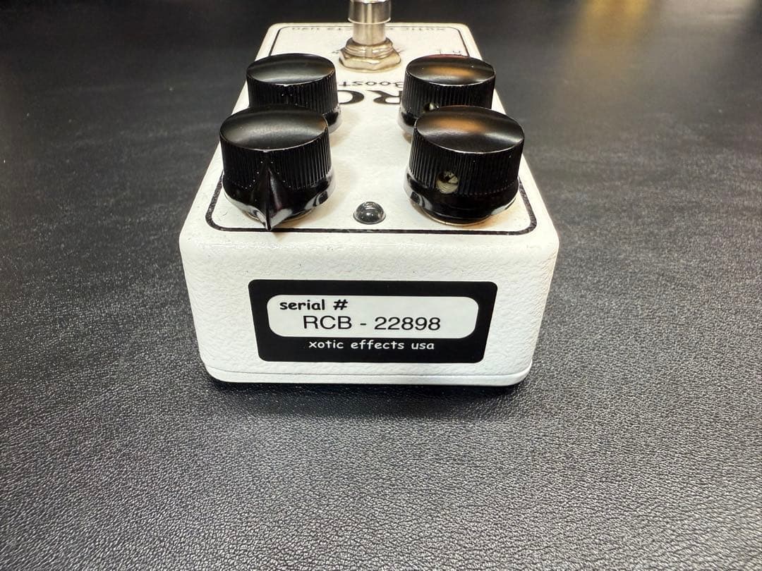 ギター xotic effects RC Booster