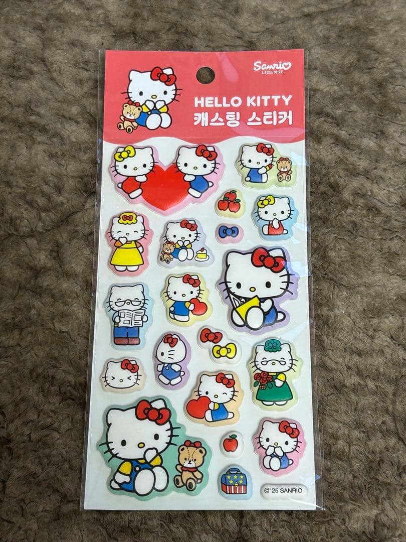 ポケモン サンリオ ボンボンステッカーセット【韓国限定】