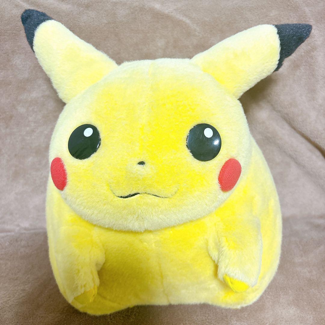 レア✨TOMY製 ピカチュウ ぬいぐるみ 初期タグ付き ポケモン 当時物　等身大