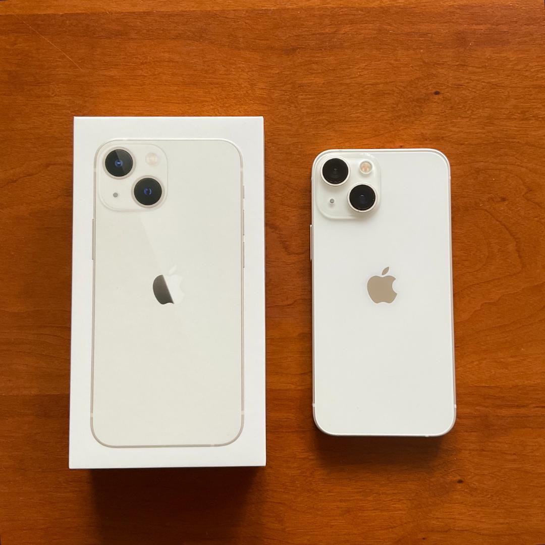 Apple iPhone 13 mini 128GB スターライト 本体　箱あり Apple - 箱のみ アップル iPhone13 mini 128GB スターライトの通販 by