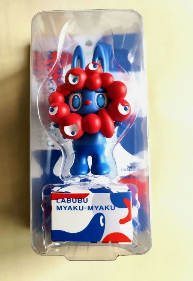 大阪関西万博 ミャクミャク ラブブ ストラップ付 フィギュア【新品】レシート有り