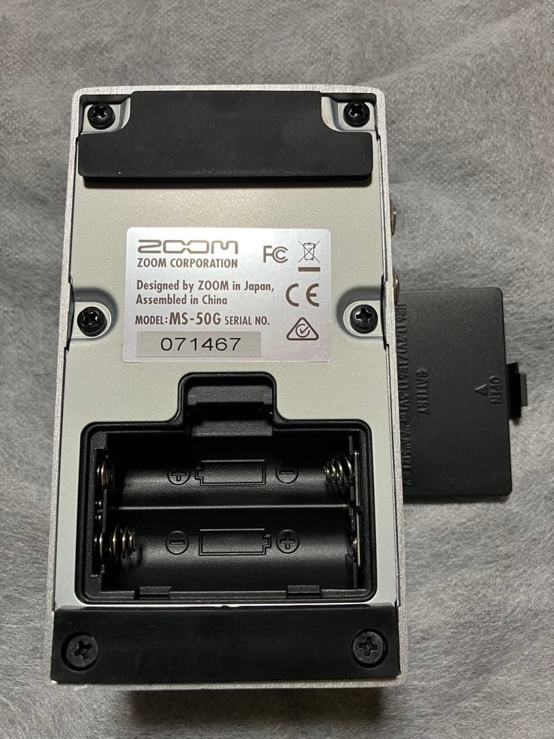 美品]ZOOM MS-50G オーディオIF・カナレケーブル付