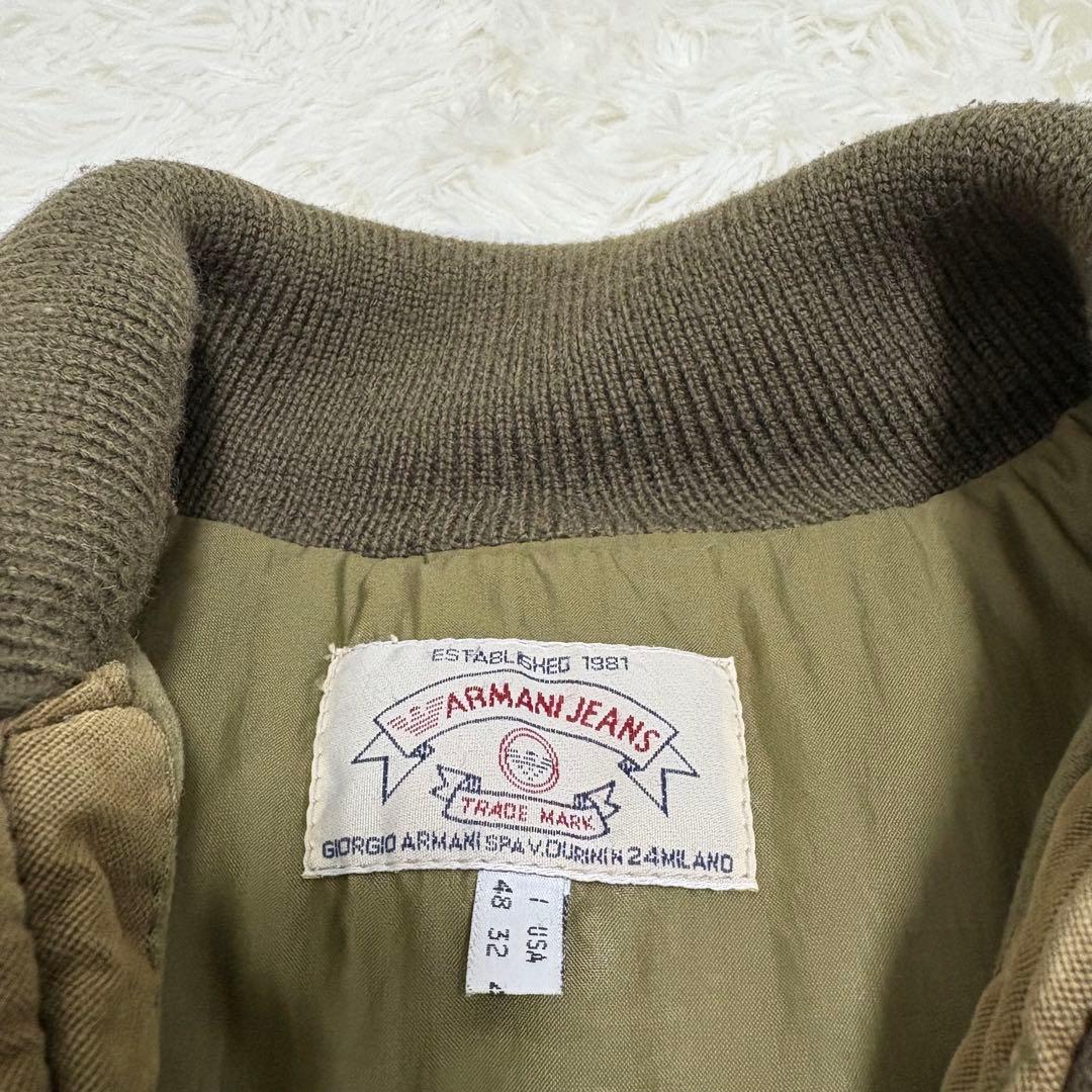 極美品✨Armani Jeans 90s 80s ボンバージャケット アーカイブ - メルカリ