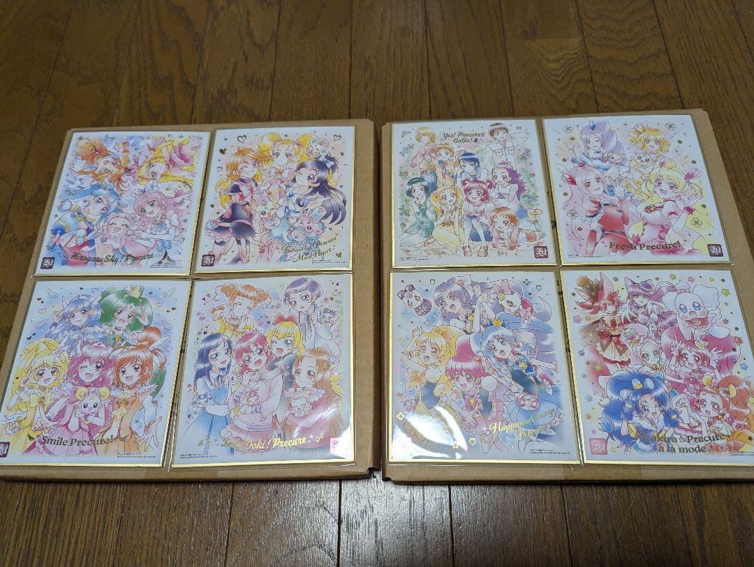 【ryui】プリキュア 色紙ART　コンプセット