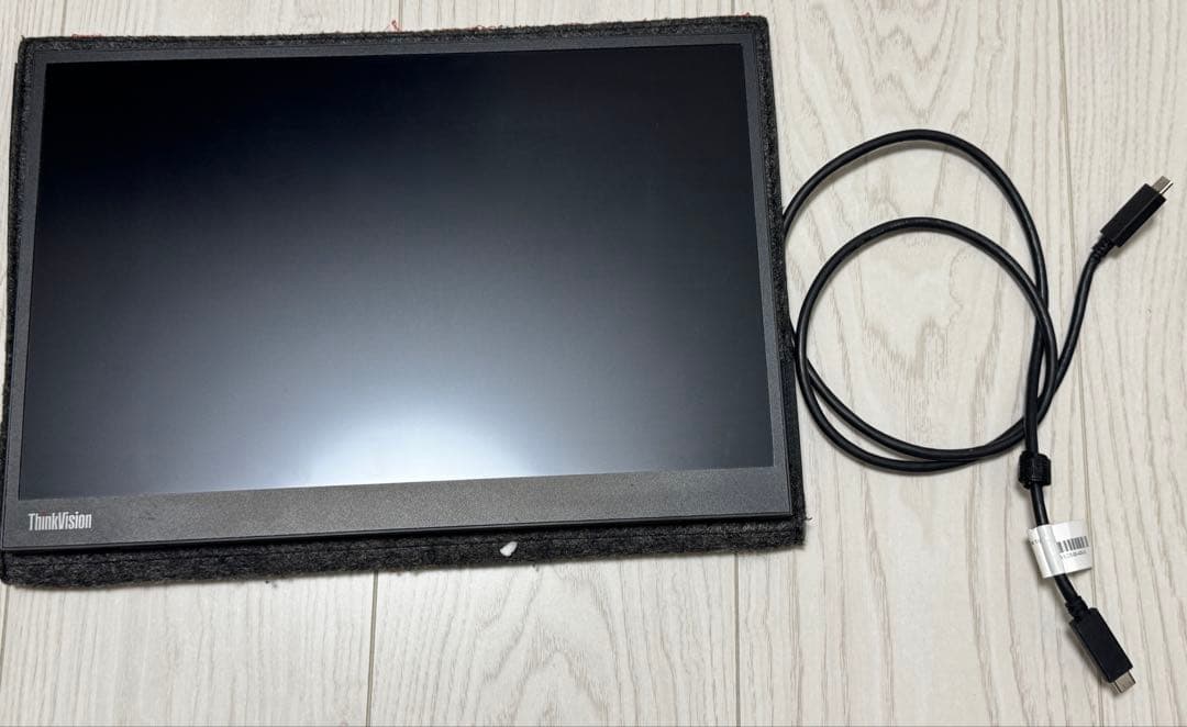 Lenovo ThinkVision M14d 保証付 Lenovo ThinkVision M14d 保証28年5月まで - メルカリ