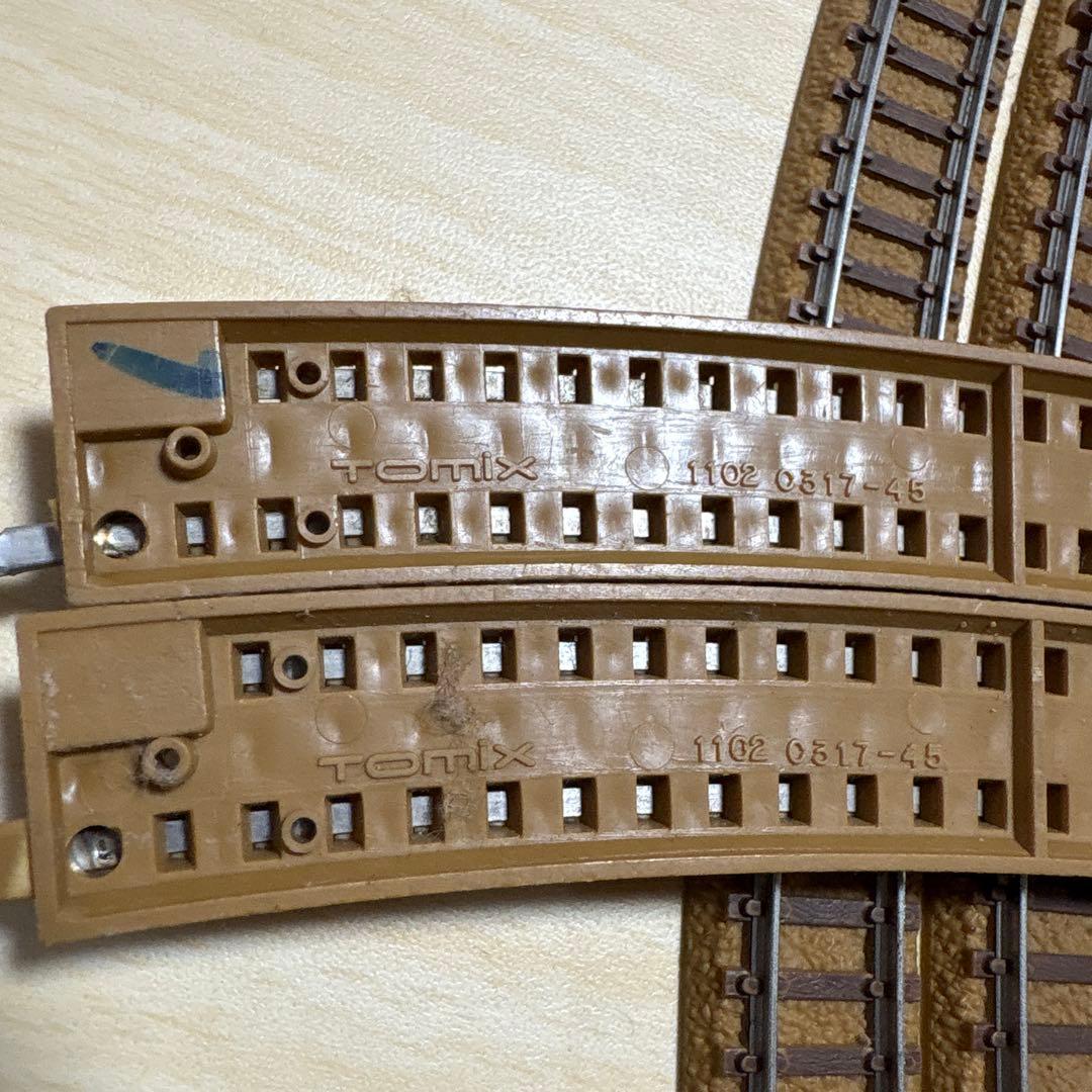 TOMIX Nゲージ 旧レールセット【ジャンク】 - メルカリ