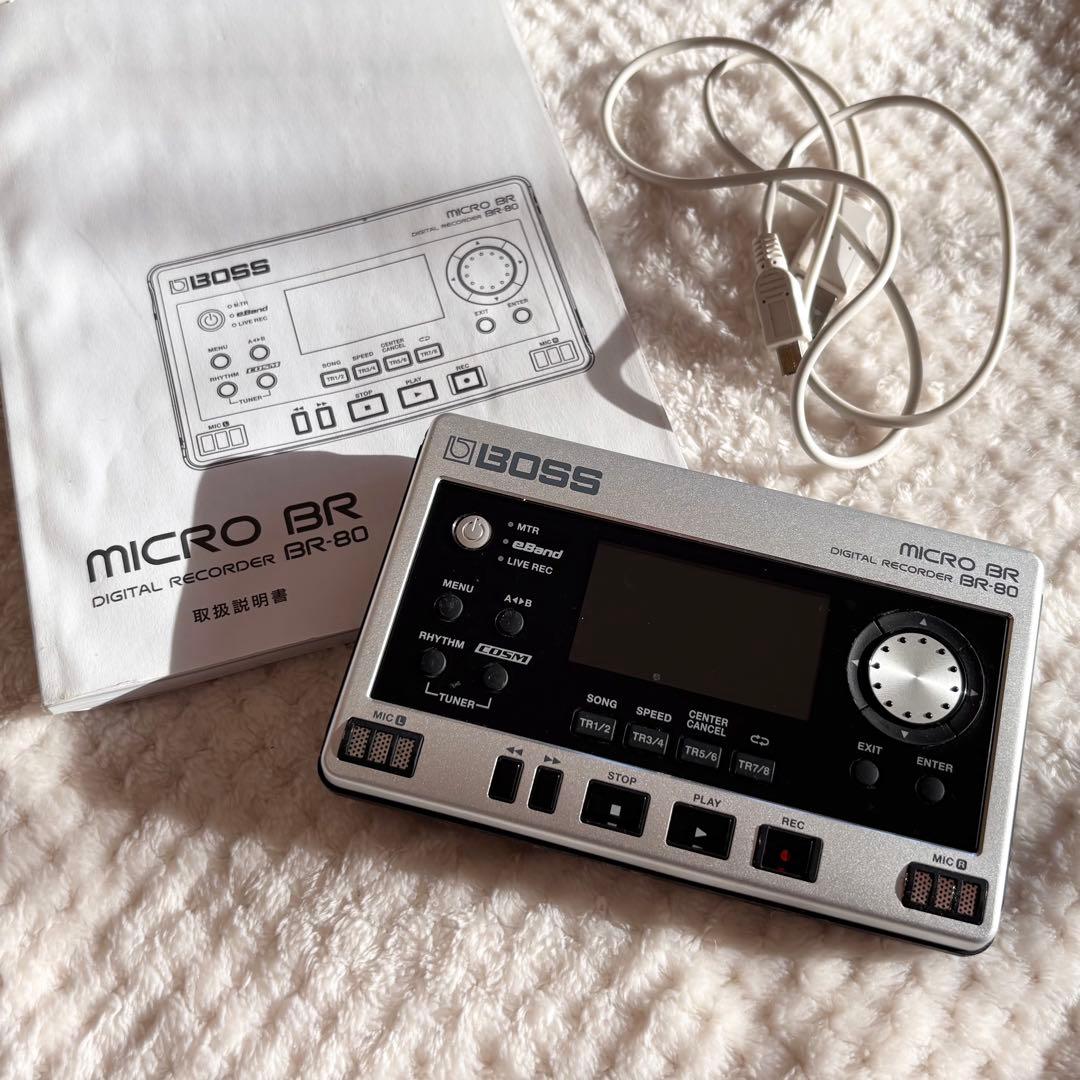 BOSS BR-80 デジタルレコーダーマルチトラックエフェクターMTR Amazon.co.jp: ボス BOSS デジタルレコーダー MICROBR/BR-80 MTRモード
