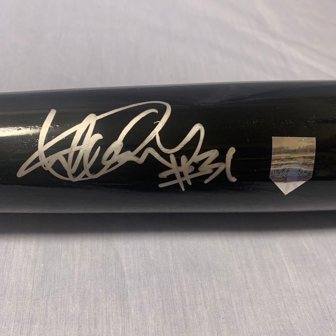 K*0様 イチロー サイン入り ミズノプロ 84.5cm 木製 バットホログラム