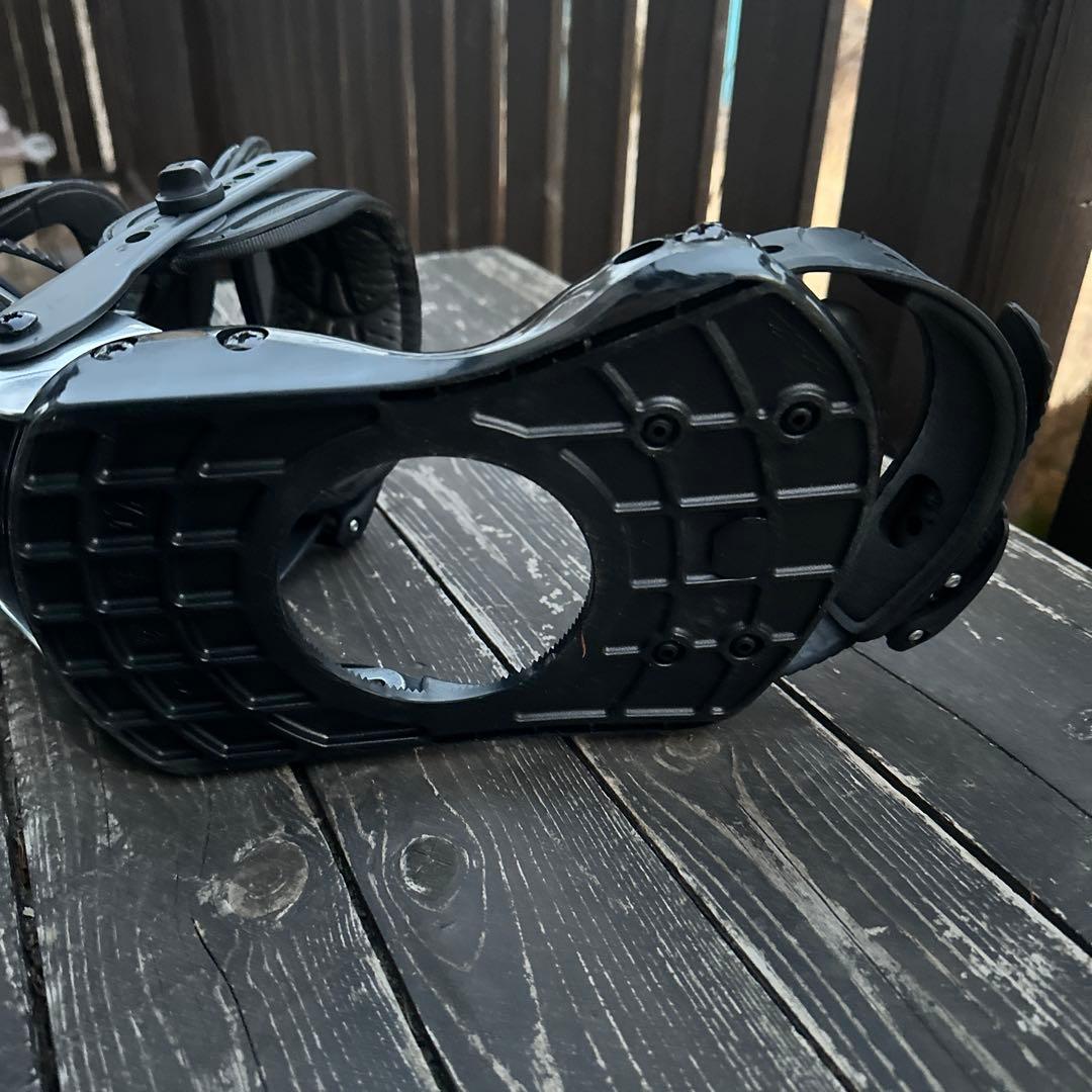 LIEW様JOYRIDE スノーボード ビンディング アルミヒールカップ 黒