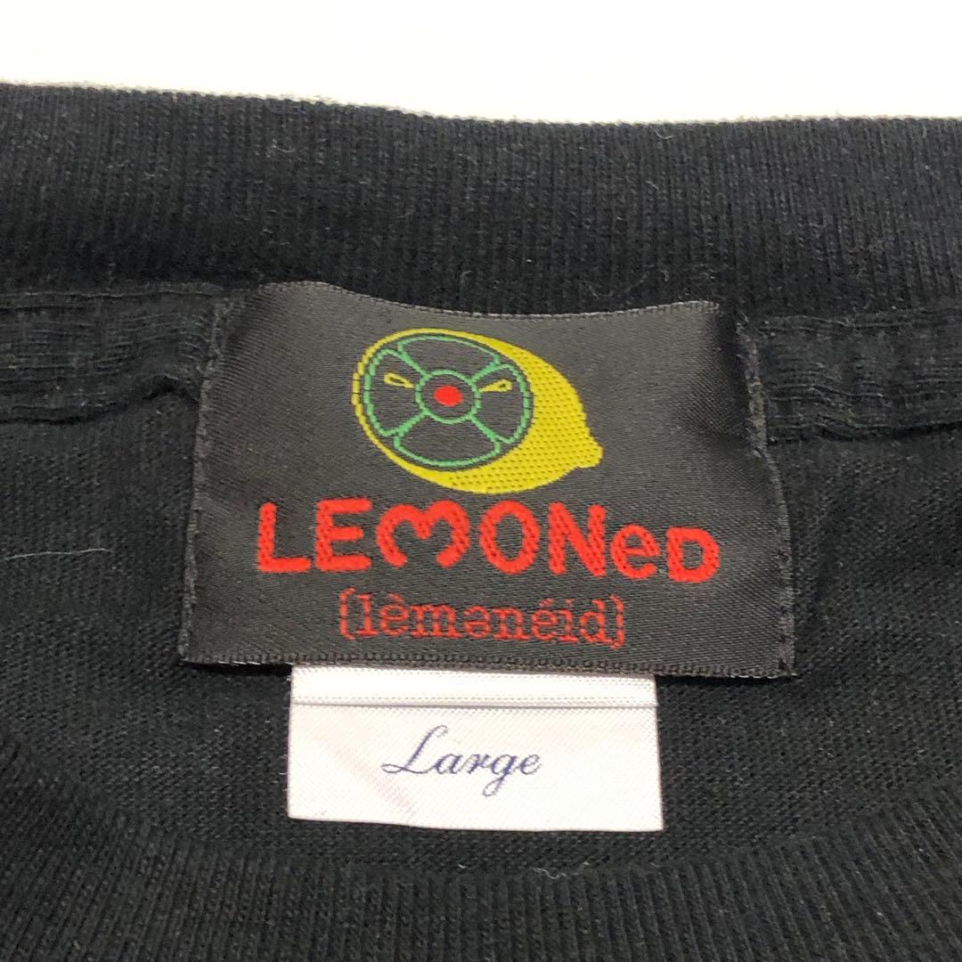 【希少】LEMONed《レモネード》zilch プリントTシャツ / L