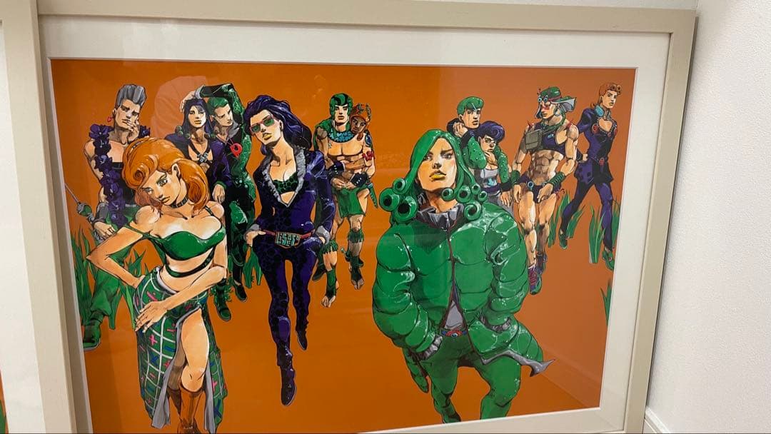 ジョジョの奇妙な冒険 複製原画　長崎　金沢　2点セット 未開封新品 2点セット ジョジョ 長崎・金沢 キービジュアル 複製原画