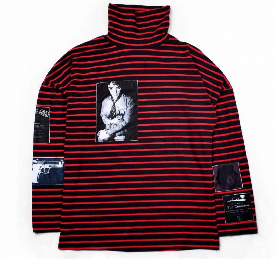 ジヨン GD G-DRAGON ジードラゴン ボーダータートルネック ジヨコス