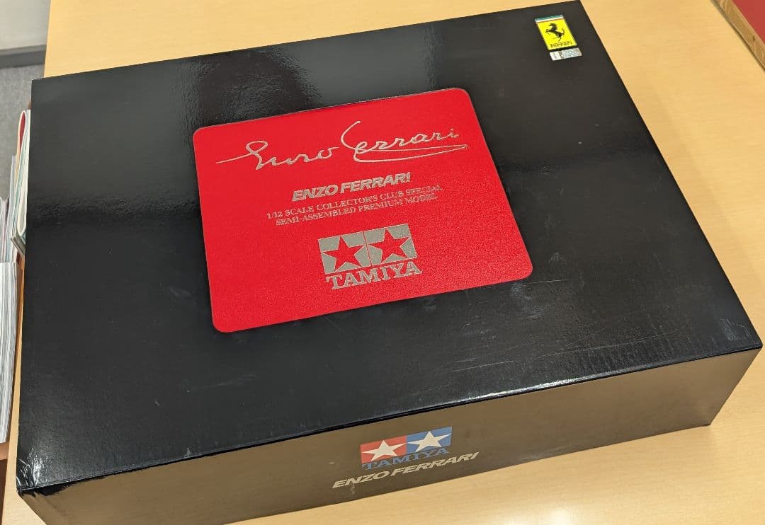 【新品】エンツォフェラーリ レッド TAMIYA 1/12コレクターズクラブ