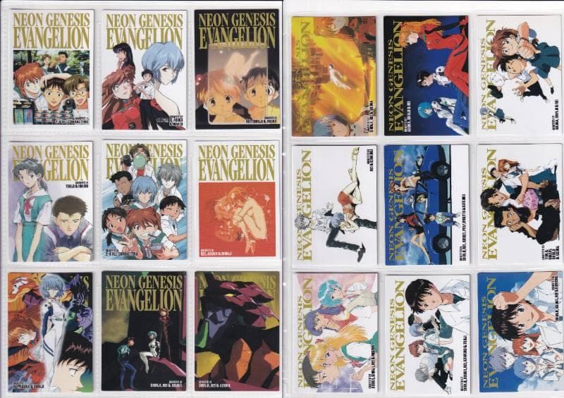 エヴァンゲリオン　カードダスマスターズ 　参集　フルコンプ　専用バインダー付