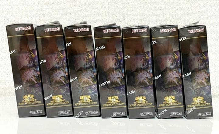【7BOXセット] 遊戯王 ヒストリーアーカイブコレクション完全未開封