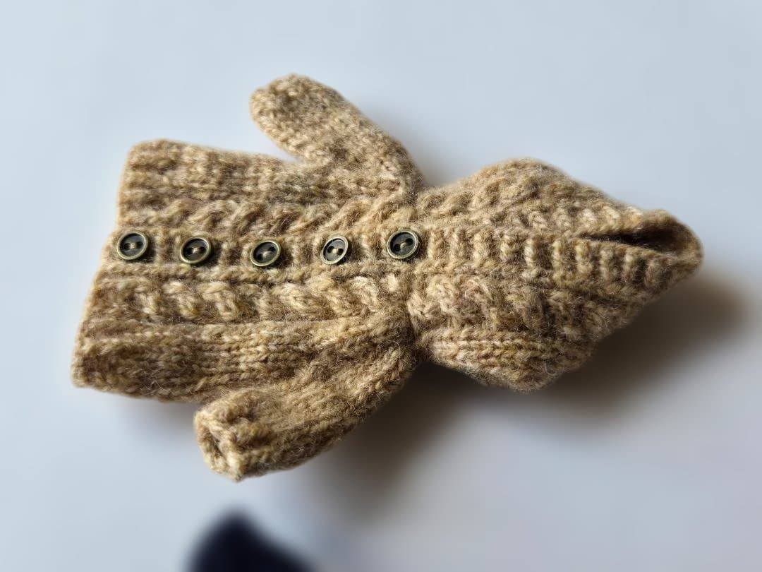 【確認用ページ】オビツ11　フード付コート(ボタンタイプ)　2着セット