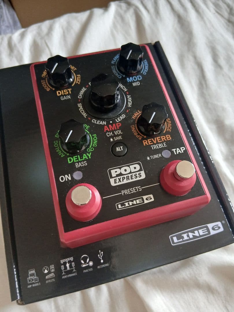 ギター line6 pod express guitar