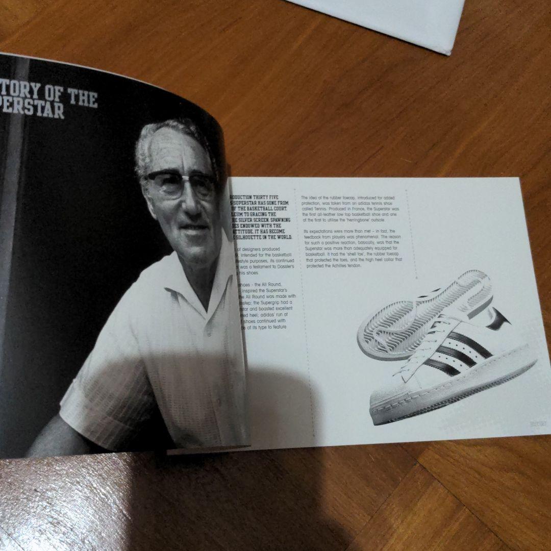 レア　アディダス　スーパースター35周年　コレクターズ　ブック