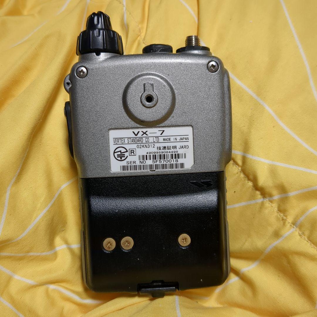 STANDARD VX-7 50/144/430MHz 受信バンド拡張済み