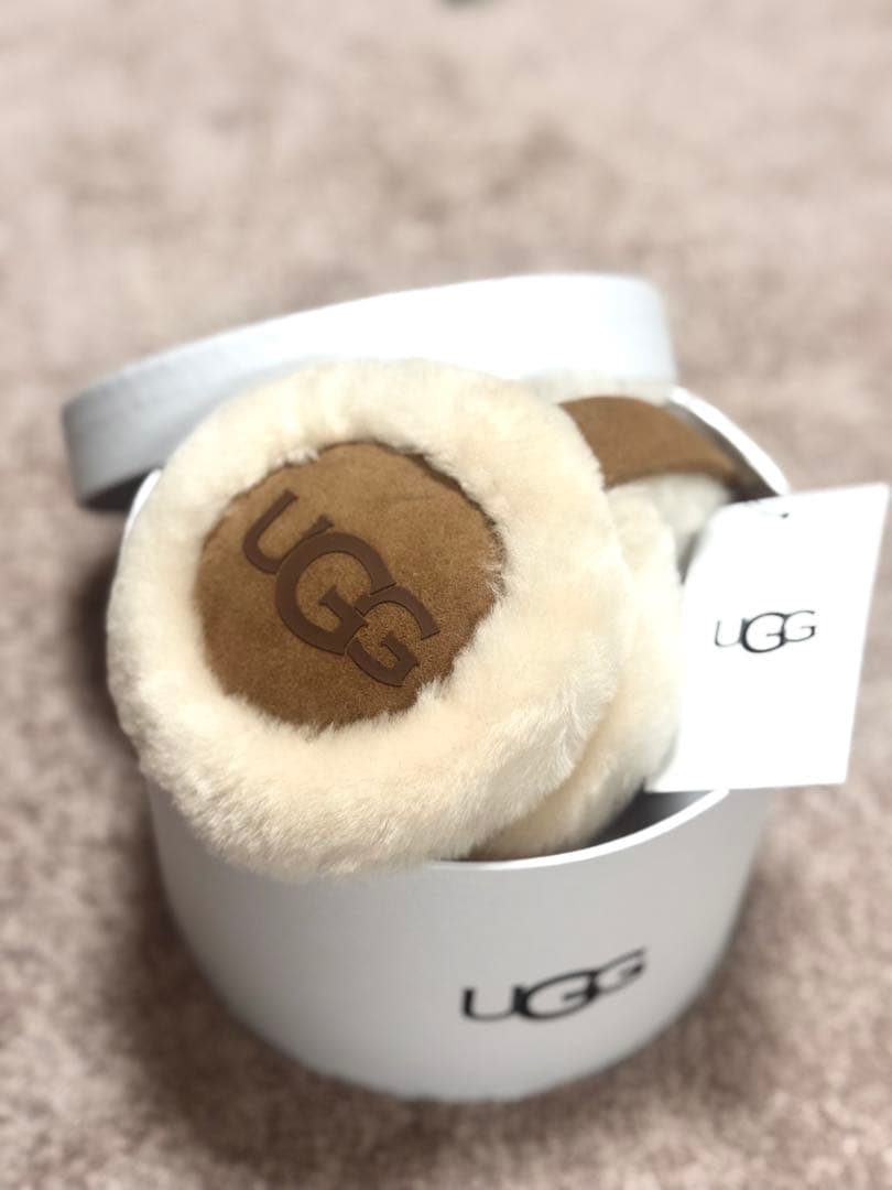 【新品】UGG 耳あて　イヤマフ　イヤーマフラー 楽天市場】UGG アグ 耳あて キッズ 男の子 女の子 イヤーマフ イヤマフ