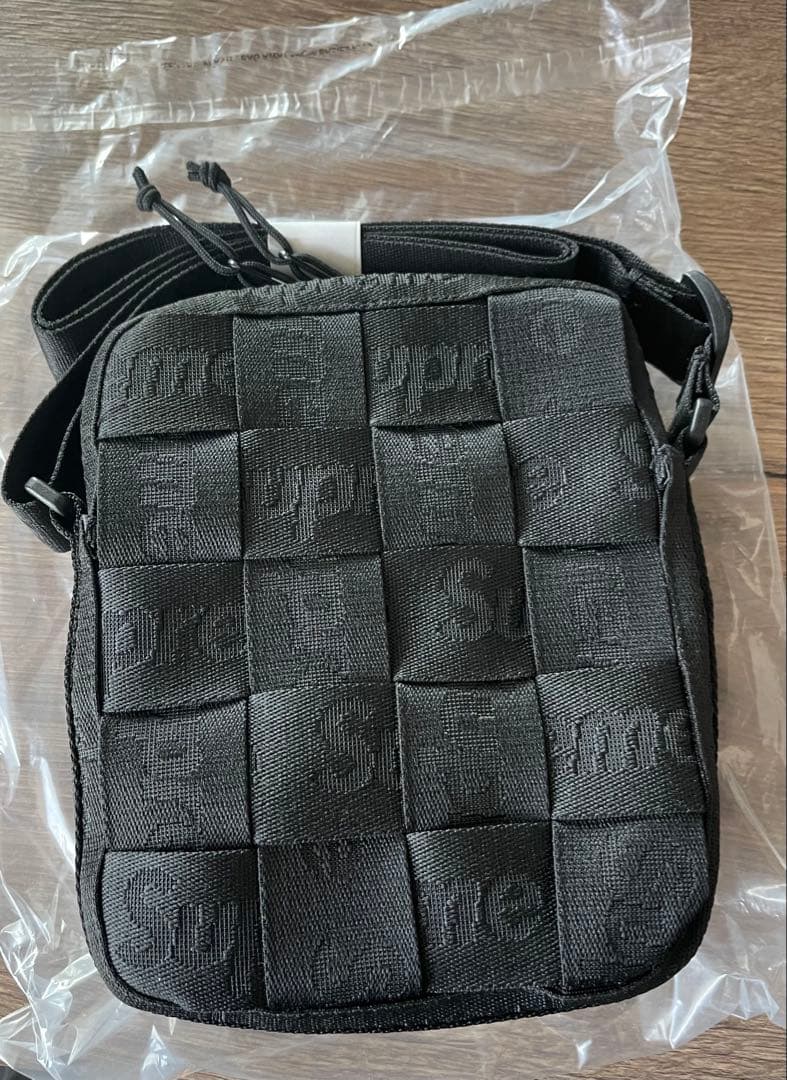 バッグ Supreme Woven Shoulder Bag \"Black\"