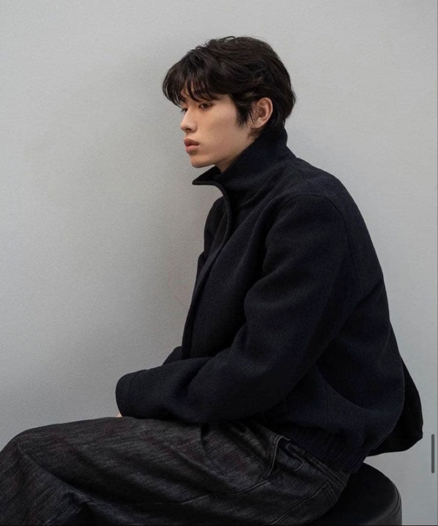 OHOTORO Mannish High Neck Blouson Mサイズ - メルカリ