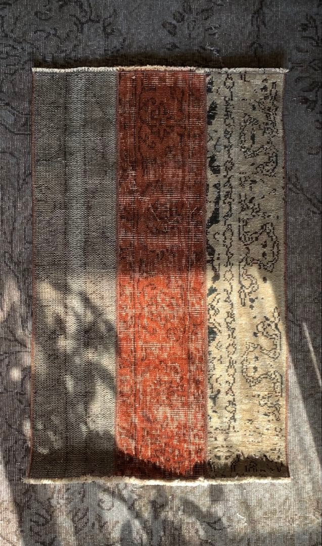 63×102 \"Patchwork” ViNTAGE TURKiSH RUG