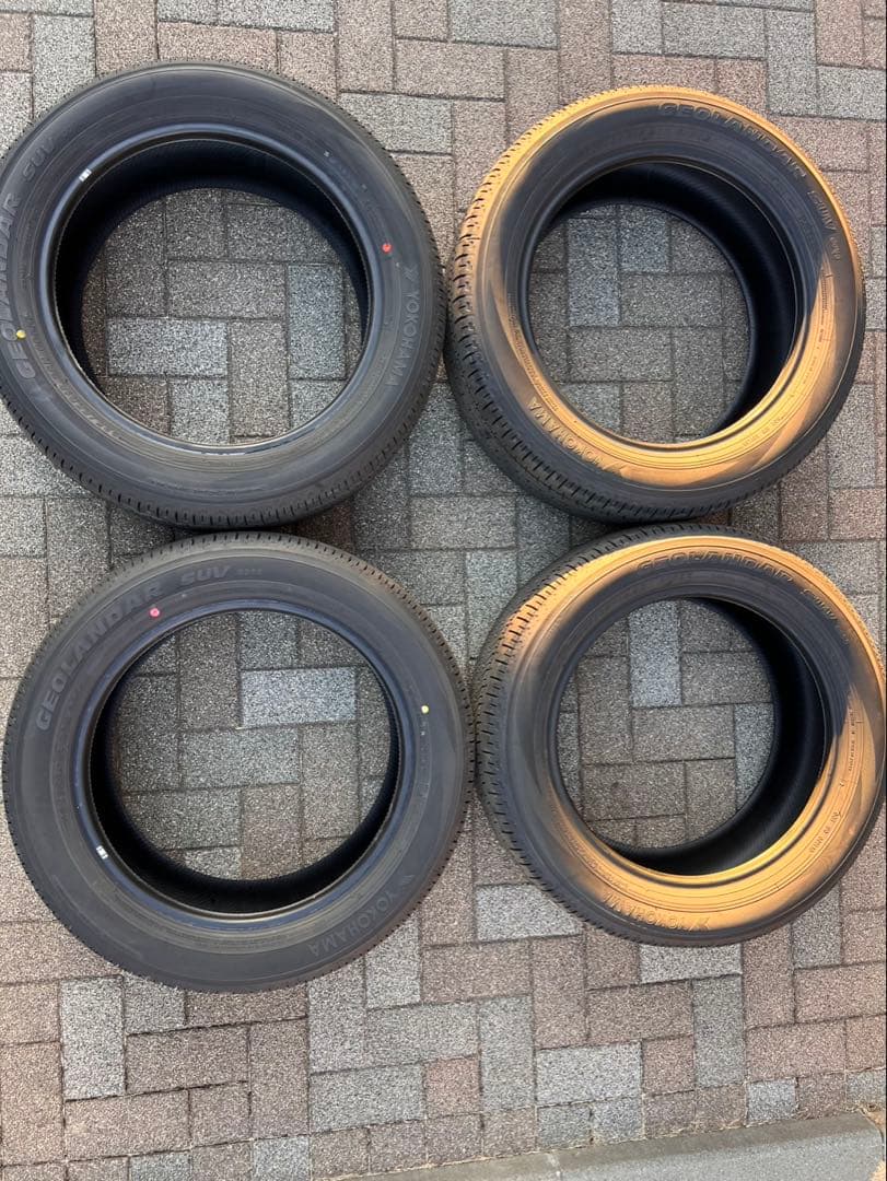 225/55R18ジオランダーSUVG055新車外し2026年1週4本 - メルカリ
