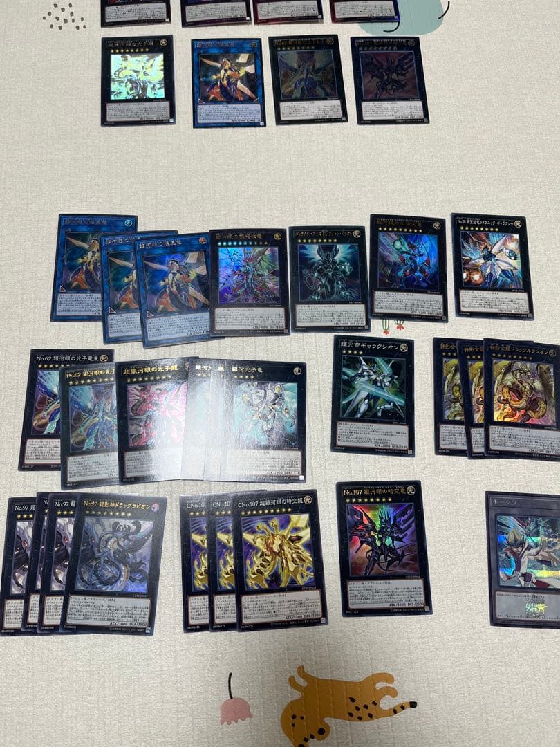 ギャラクシー、フォトン、タキオン デッキパーツ スリーブセット