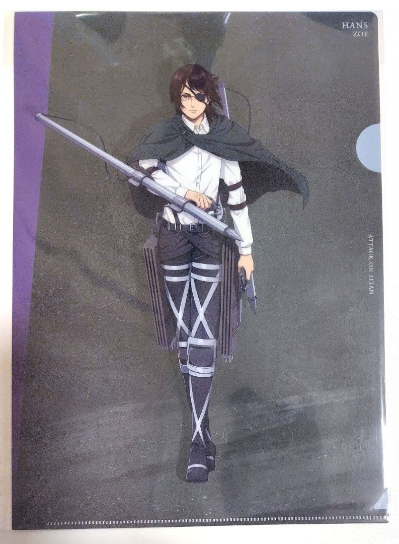 進撃の巨人 ベースヤードトーキョー クリアファイル リヴァイ ハンジ