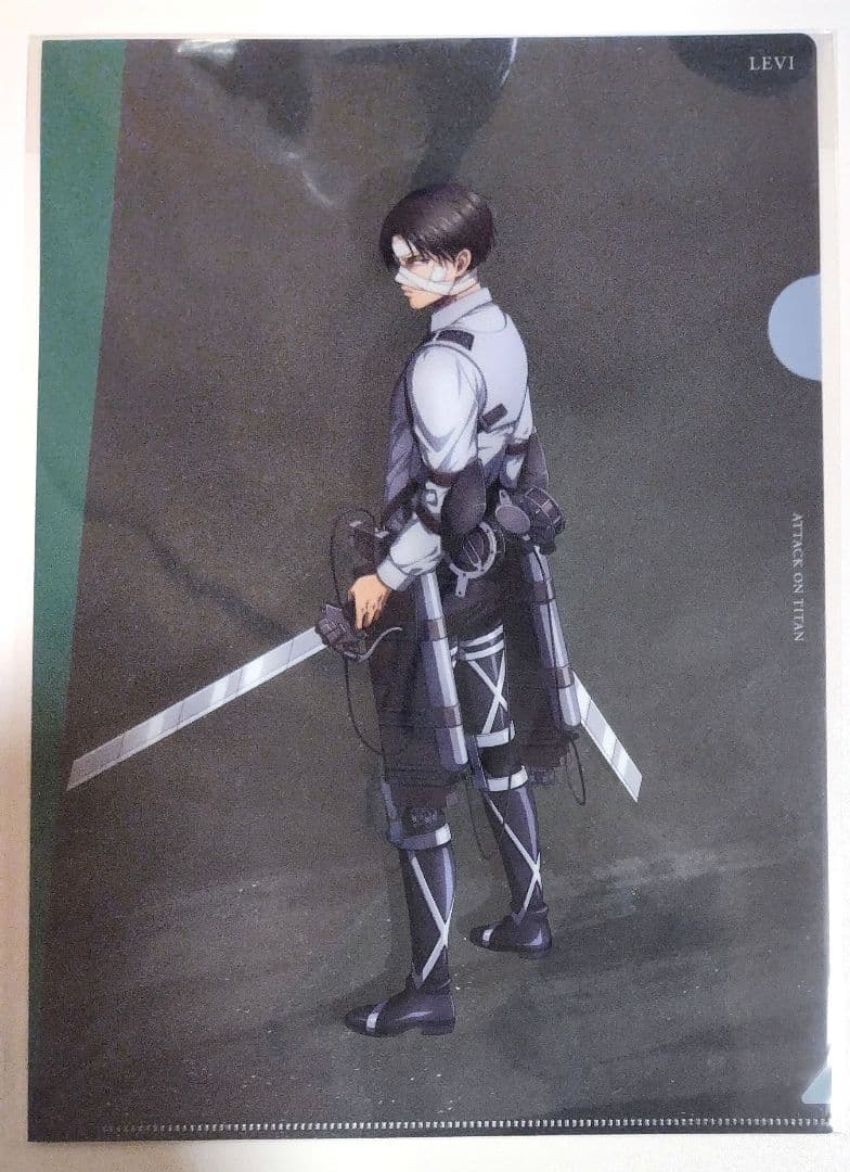 進撃の巨人 ベースヤードトーキョー クリアファイル リヴァイ ハンジ