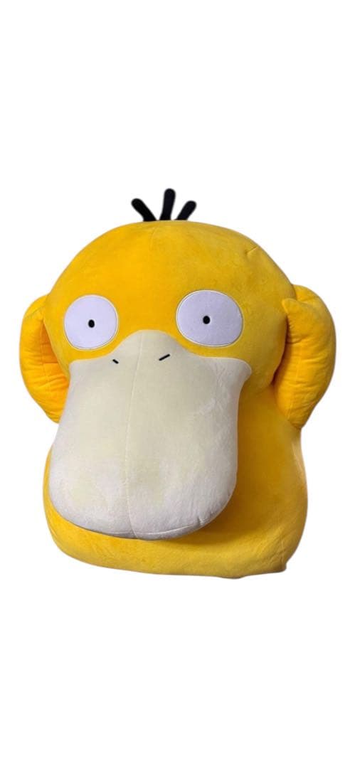 お茶子 美品 ポケモン コダック 等身大ぬいぐるみ ポケモン』“等身大”の「コダックぬいぐるみ」が再受注！全長約80cmと