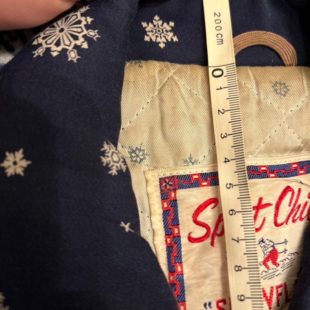 50S スキー柄 ギャバジャン 雪柄 - メルカリ