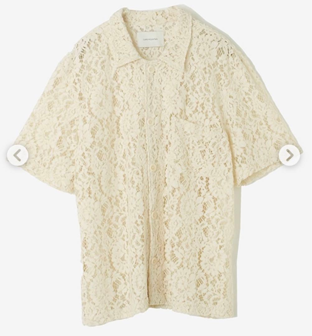 【新品未使用】定価51700円 THIRD MAGAZINE レースシャツ 半袖 THIRD MAGAZINE (サードマガジン) 公式オンラインストア