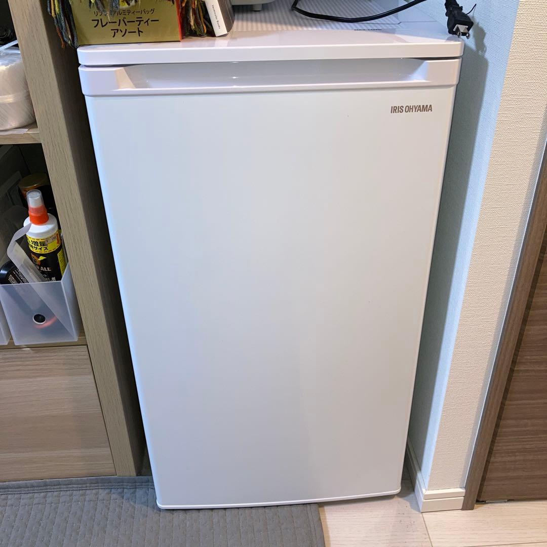【　まめたんく　】(引取り限定)アイリスオーヤマ 冷凍庫 ホワイト 楽天市場】【ふるさと納税】 冷凍庫 小型 アイリスオーヤマ 85L