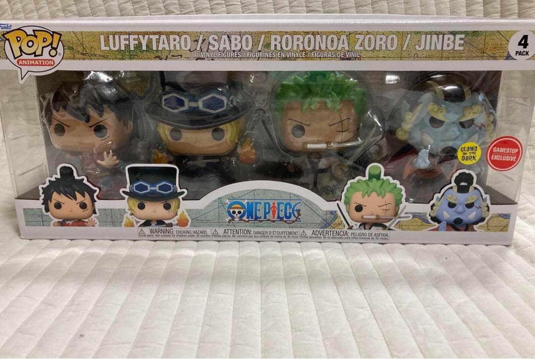FUNKO POP ワンピースフィギュア4点セット