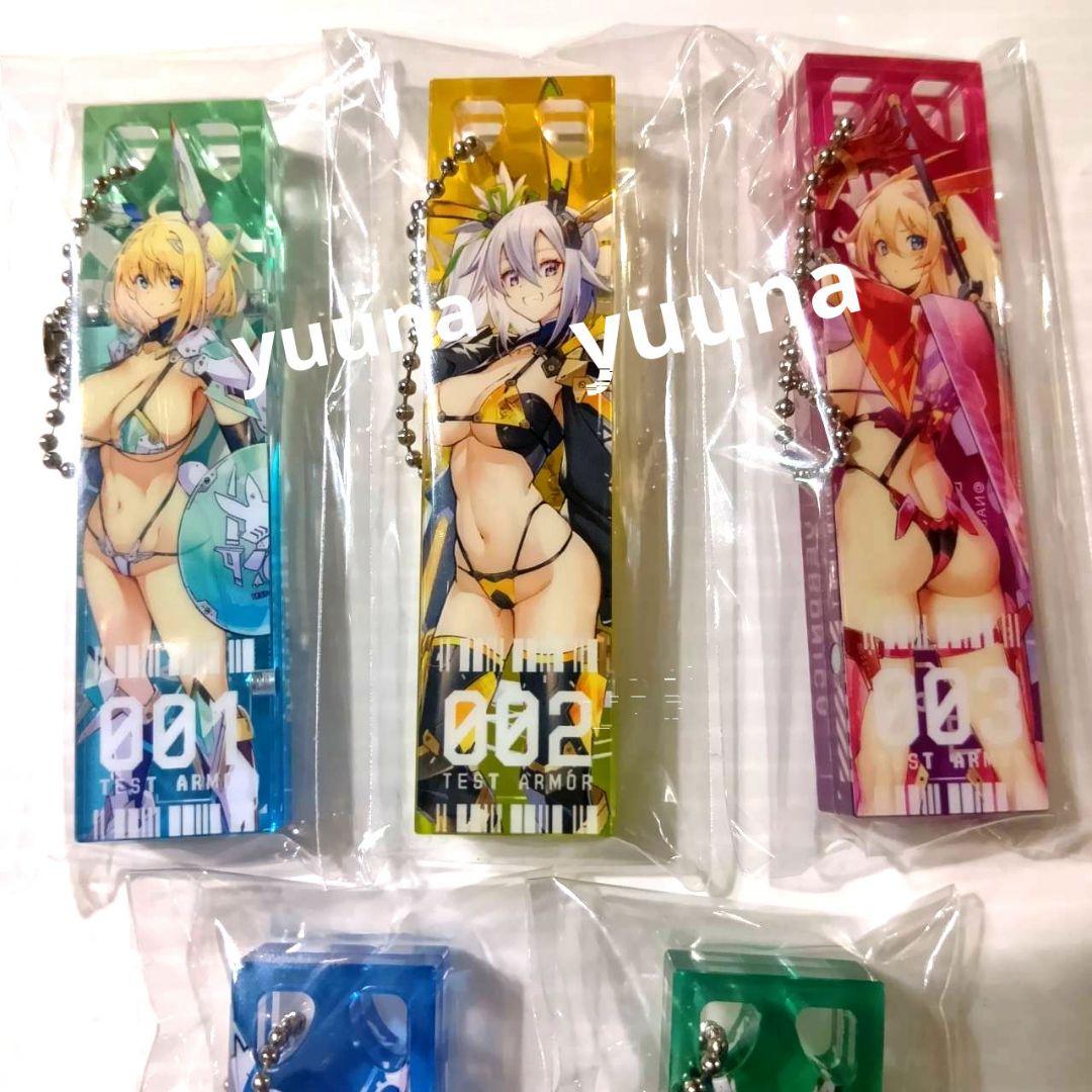 高峰ナダレ　カフェ2　バニースーツプランニング　マグネットキーホルダー　全種