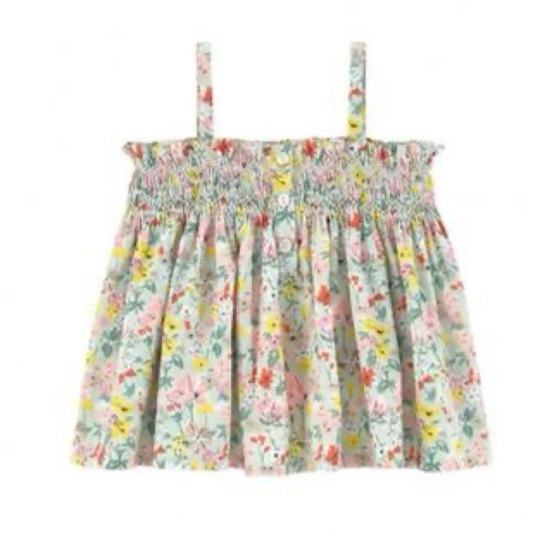 Bonpoint ボンポワン ベビー服 子供服 花柄ワンピース リバティ ガール