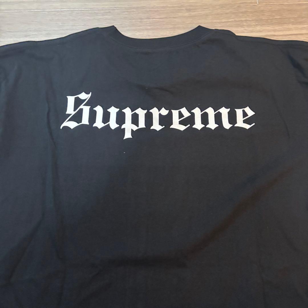 Supreme  White Tee \"Black\" 白雪姫