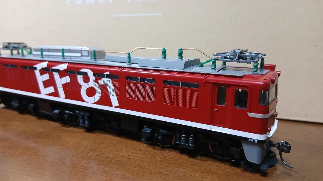 トミックス　HO-148　EF81 95 レインボー　部品未取付　おそらく未走行