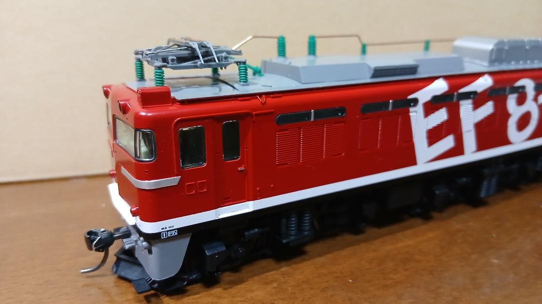 トミックス　HO-148　EF81 95 レインボー　部品未取付　おそらく未走行