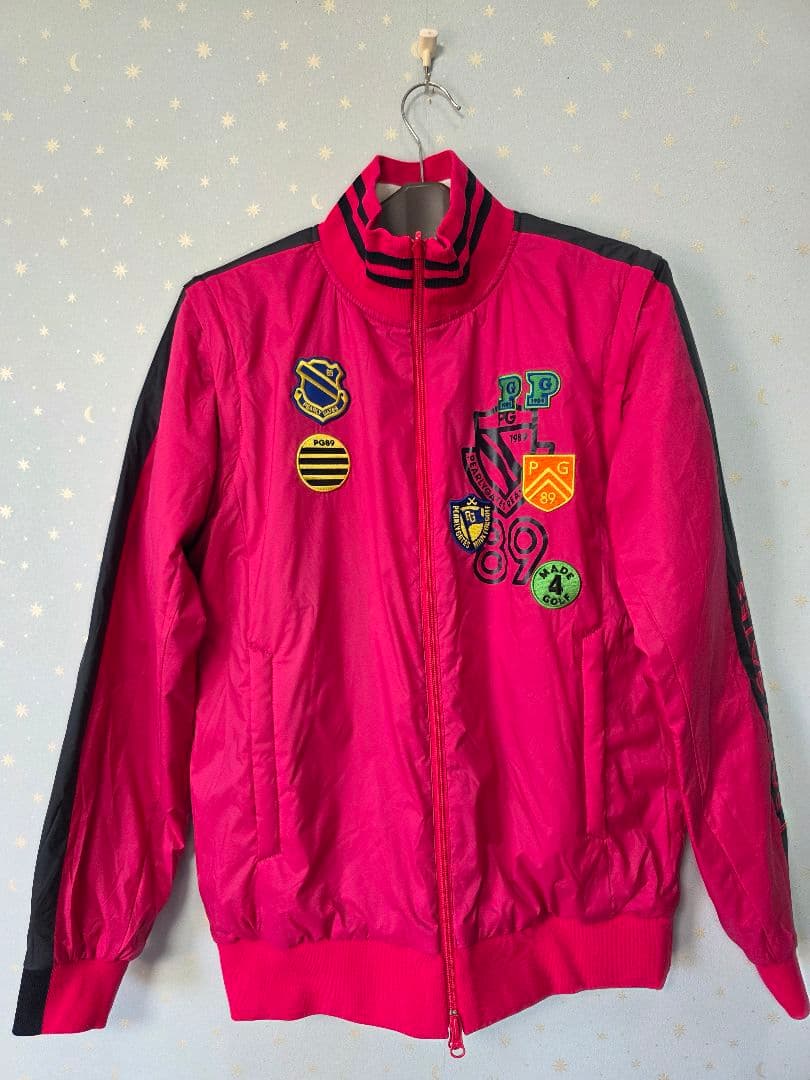 美品パーリーゲイツ中綿リバーシブルブルゾン4 - メルカリ